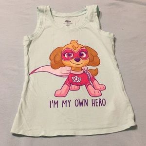 4T, Old Navy, Paw Patrol tank
